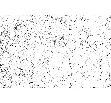 Toile fenêtre chambre béton blanc fissuré - TenStickers
