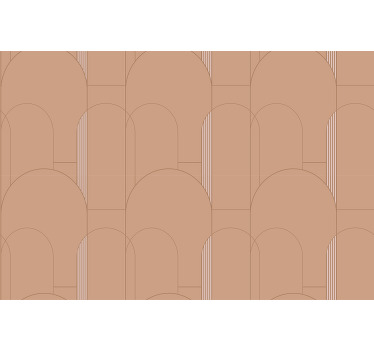 Terrakotta geometrikus körmintás redőnyök hálószoba - TenStickers