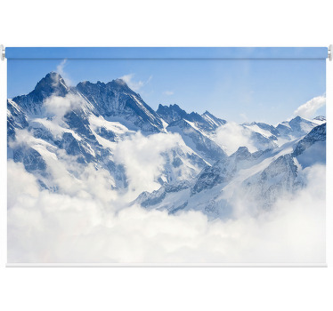 Alpesi táj redőnyök hálószoba - TenStickers