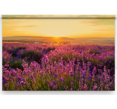Panorámás provence redőnyök hálószoba - TenStickers