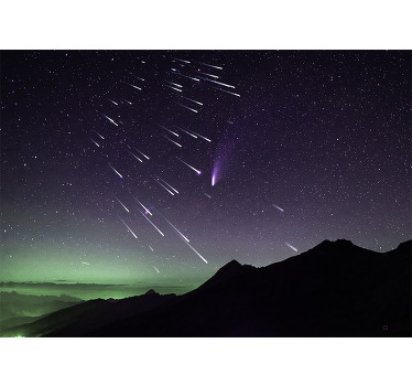 Meteorzápor redőnyök hálószoba - TenStickers