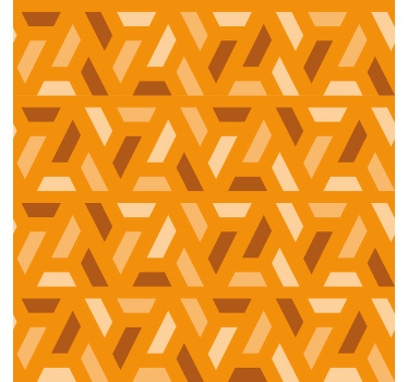Tenda a rullo soggiorno geometrica moderna - TenStickers