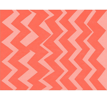 Tenda a rullo soggiorno motivo zig zag rosa - TenStickers