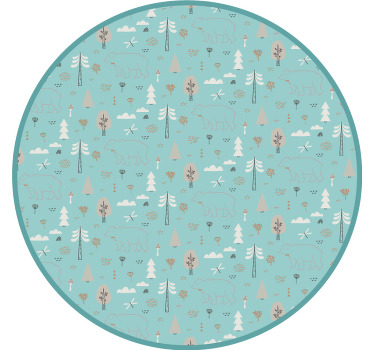 Roletai vaikų kambariui geometriniu šiaurietišku stiliumi - „Tenstickers“