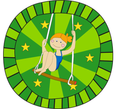 Estor enrollable infantil berta en el circo - TenVinilo