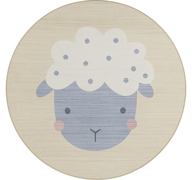 Rollo fenster kinderzimmer beige schaf - TenStickers