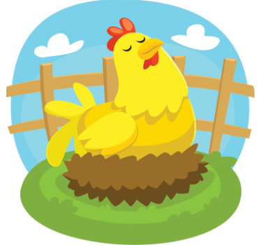 Rollo fenster kinderzimmer legende henne - TenStickers