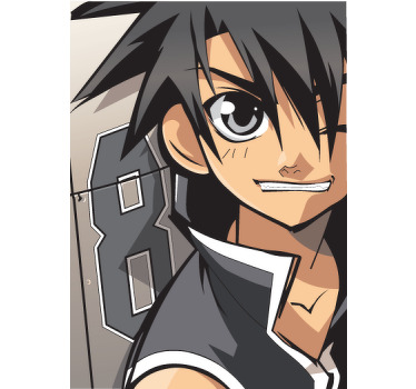 Rollo fenster kinderzimmer anime poster vinyl - TenStickers