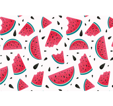 Rollo fenster kinderzimmer frisches muster mit wassermelone - TenStickers