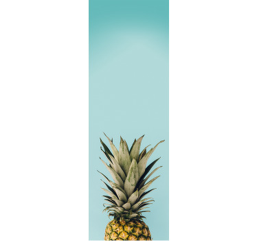 Toile fenêtre cuisine photo ananas - TenStickers