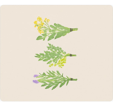 Elegant simple flowers roller blind for kitchen window - TenStickers