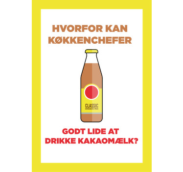 Kitchen blind minimalist chocolate milk - TenStickers