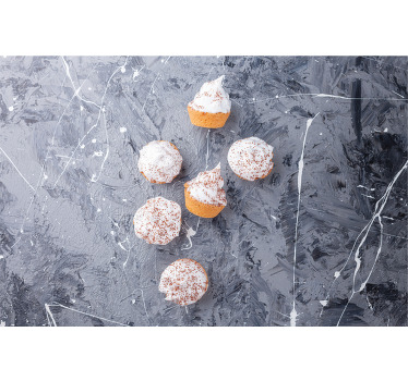 Grey blind creamy cupcakes - TenStickers
