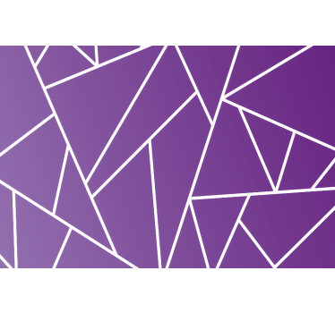 Toile fenêtre violet fond violet avec carrés élégants - TenStickers