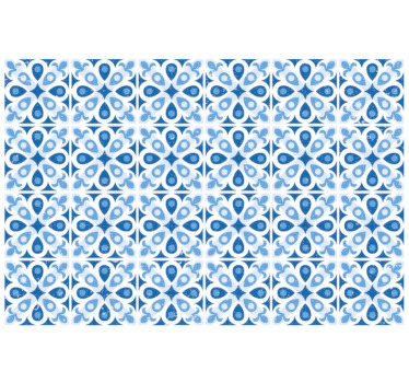 Bedroom roller blind in waterhouse blue - TenStickers