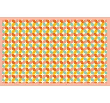 Bedroom roller blind in multicolor squares - TenStickers