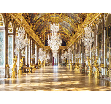 Rollo fenster wohnzimmer schloss von versailles - TenStickers