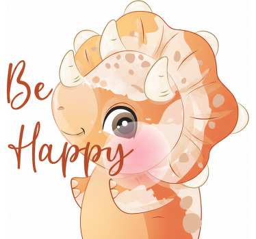 Blind children nordic dinosaur joyfully playful - TenStickers