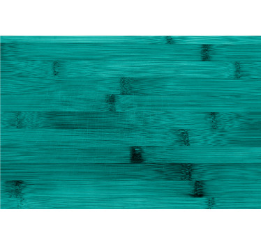Toile fenêtre salle de bain planches peintes rustiques - TenStickers