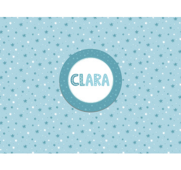 Csillagmintás redőnyök óvoda - TenStickers