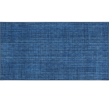 Cortina roller textura efecto tela azul - TenVinilo