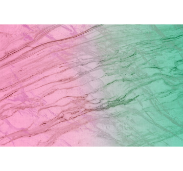 Cortina roller textura color rosa y verde pastel - TenVinilo