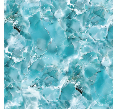 Cortina roller textura azul turquesa - TenVinilo