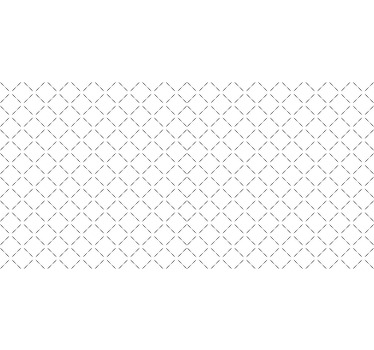 Grey roller blind with nordic diamonds - TenStickers