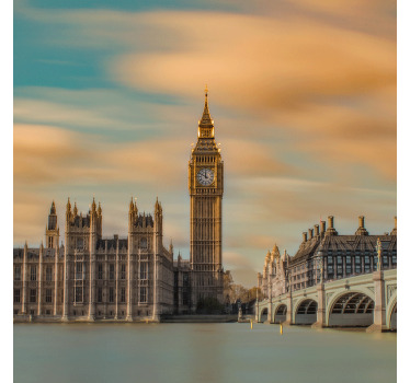 Toimiston rullaverho lontoon big ben moderni valokuva - Tenstickers