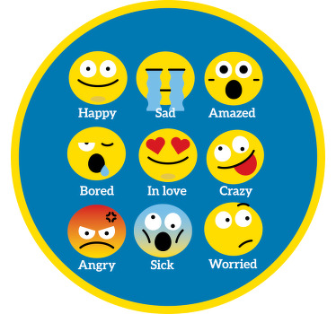 Roletai linksma emocijų kilimas - „Tenstickers“