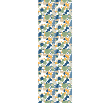 Abstrakt dottec kunst rullegardin ungdom - Tenstickers