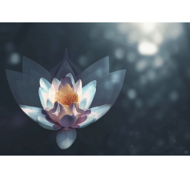 Estor enrollable zen fondo de meditación relajante - TenVinilo