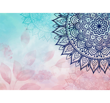 Cortina roller zen mandala bohemio - TenVinilo