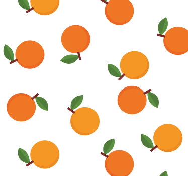 Orange blind elegant oranges - TenStickers