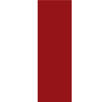 Red roller blind in crimson shade - TenStickers