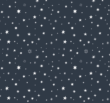 Teenage bedroom roller blind night sky design - TenStickers