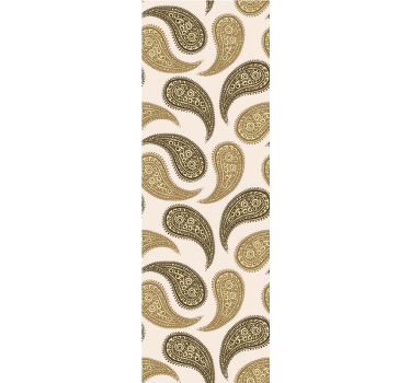 Classic blind indian paisley design - TenStickers
