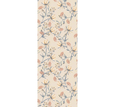 Traditional roller blind paradise row - TenStickers