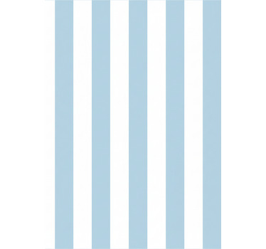 Hallway blind in nordic blue and white - TenStickers