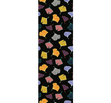 Hallway blind caltero ginkgo leaf - TenStickers