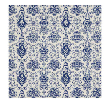 Persiana enrollable cuarto matrimonio patrón porcelana 140 - TenVinilo