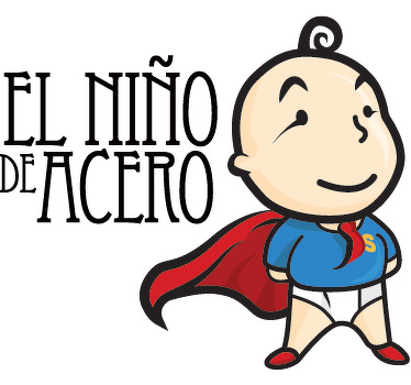 Superhero roller blind kids vinyl super tenviniño text - TenStickers