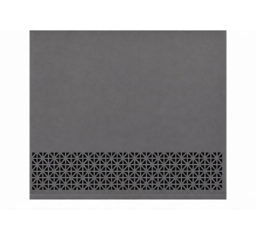 Blind grey stripe border pattern - TenStickers