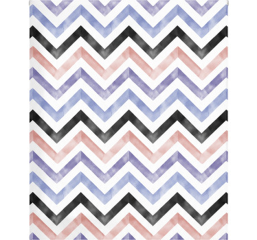 Persiana enrollable cuarto matrimonio patrón de olas 180x250 - TenVinilo