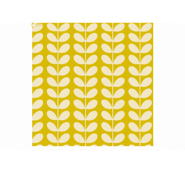 Rullgardin gul solid stamm citrus - Tenstickers