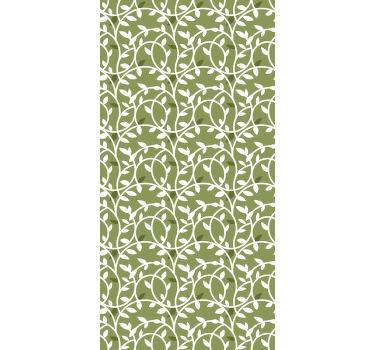 Green plants Elegant blind - TenStickers