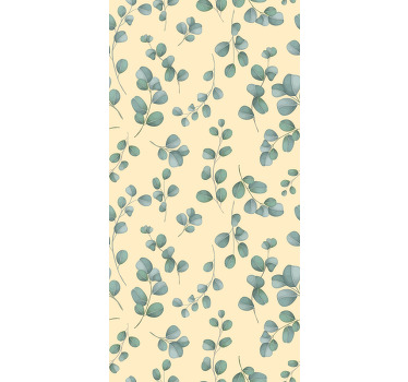 Store enrouleur motif de feuilles d'eucalyptus - TenStickers