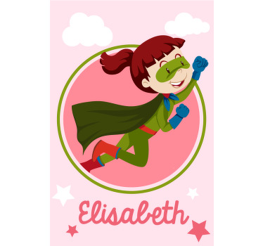 Hősies gyerekrepülés Redőnyök szuperhős - TenStickers