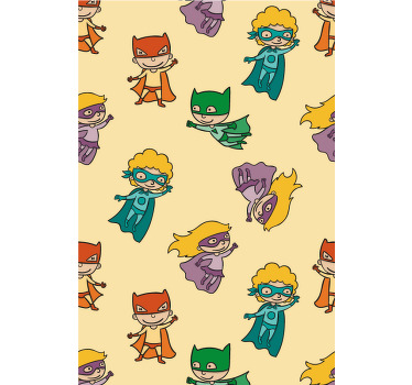 Szuperhős rajzfilm Redőnyök gyerekek - TenStickers