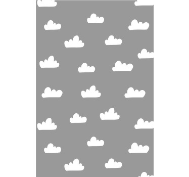 Graues himmelwolkenrollo - TenStickers